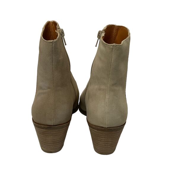 Lucky Brand Women's Goddiy Suede Western Booties Size 9 1/2 - Picture 4 of 6